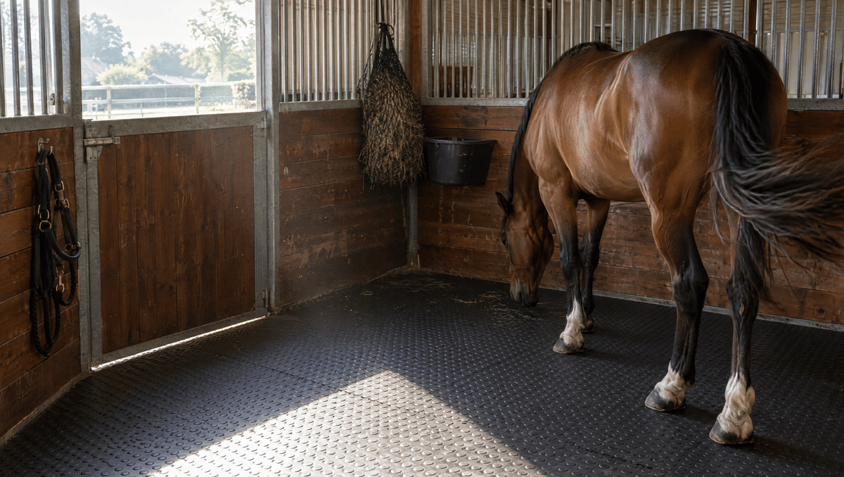 Stable box rubber matting